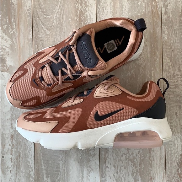 NWT Nike Air Max 200 metallic bronze - Picture 4 of 7